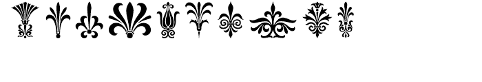 Magnificent Ornaments Font OTHER CHARS