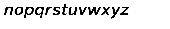 Magnum Sans Pro Semi Bold Oblique Font LOWERCASE