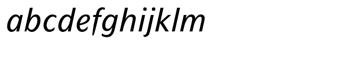 Mahsuri Sans Italic Font LOWERCASE