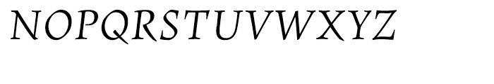Maiola Cyrillic Italic Font UPPERCASE