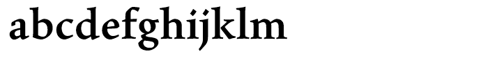 Maiola Greek Bold Font LOWERCASE