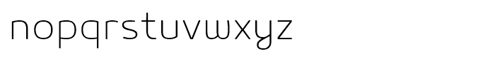Mairy ExtraLight Font LOWERCASE