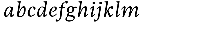 Malabar Italic Font LOWERCASE