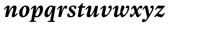 Malabar eText Bold Italic Font LOWERCASE