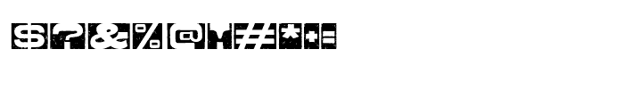 Mamute Regular Font OTHER CHARS
