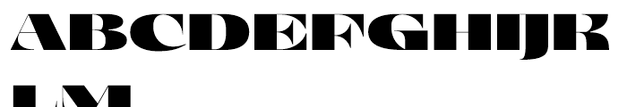 Mandinor Modern Font UPPERCASE