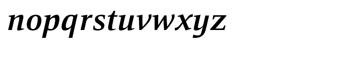 Mangan Bold Italic Font LOWERCASE