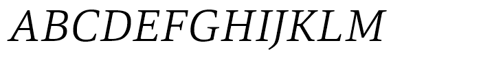 Mangan Light Italic Font UPPERCASE
