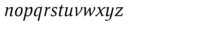 Mangan Nova Italic Font LOWERCASE