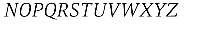 Mangan Nova Light Italic Font UPPERCASE