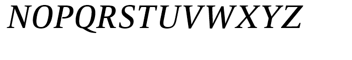 Mangan Nova Medium Italic Font UPPERCASE
