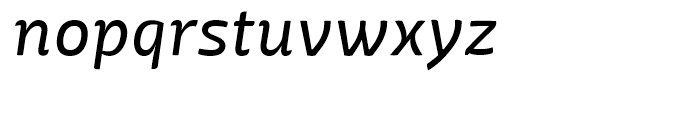 Mangerica Italic Font LOWERCASE