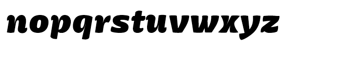 Mangerica Ultra Italic Font LOWERCASE