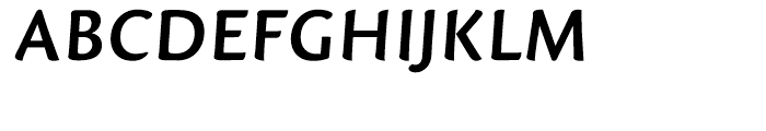 Mantika Sans Cyrillic Bold Italic Font UPPERCASE