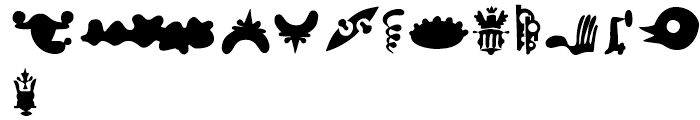 Mantra Regular Font LOWERCASE