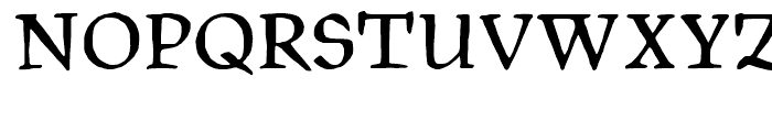 Manuskript Antiqua Italic Font UPPERCASE