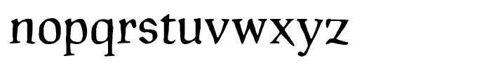 Manuskript Antiqua Italic Font LOWERCASE
