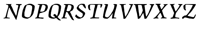 Manuskript Antiqua Regular Font UPPERCASE