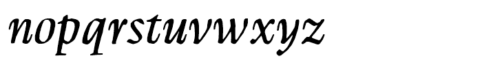 Manuskript Antiqua Regular Font LOWERCASE