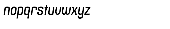 Maqui Regular Italic Font LOWERCASE