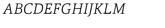 Marbach ExtraLight Italic Font UPPERCASE