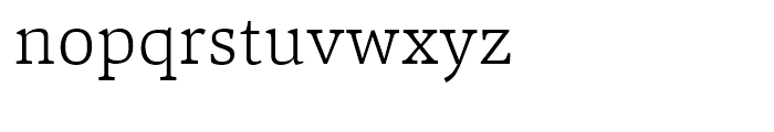 Marbach ExtraLight Font LOWERCASE