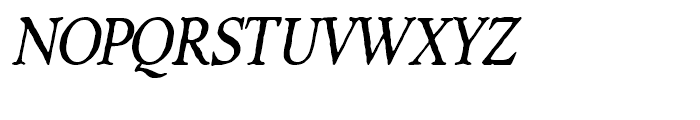 Marco Polo Italic Font UPPERCASE