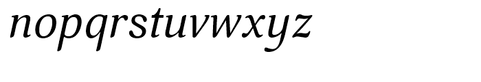 Margon 360 Italic Font LOWERCASE