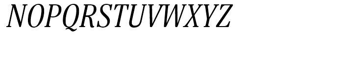 Margon 430 Italic Font UPPERCASE