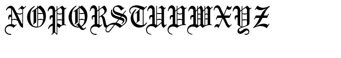 Mariage Standard D Font UPPERCASE