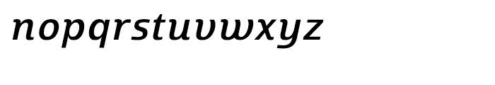 Marintas Medium Italic Font LOWERCASE