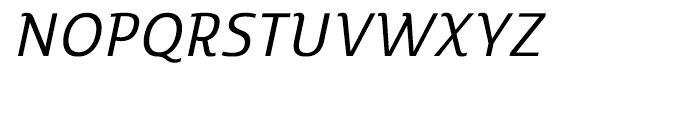 Marintas Regular Italic Font UPPERCASE