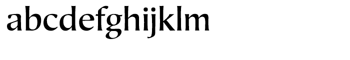 Mariposa Sans Medium Font LOWERCASE