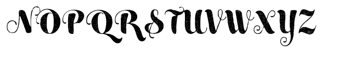 Maris Halftone Black Font UPPERCASE