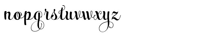 Maris Medium Font LOWERCASE