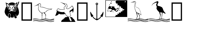 Maritime BT Pi Font OTHER CHARS