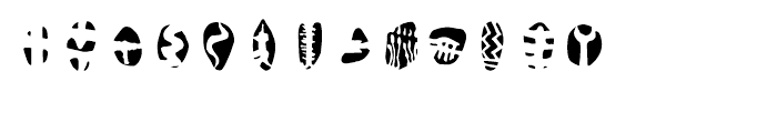 Mas dAzil Symbol Symbol Font UPPERCASE