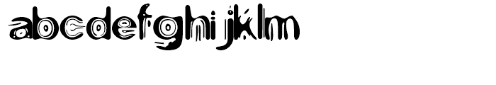 Masai Regular Font LOWERCASE