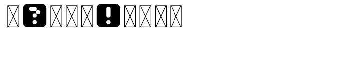 Mastertext Symbols One Font OTHER CHARS