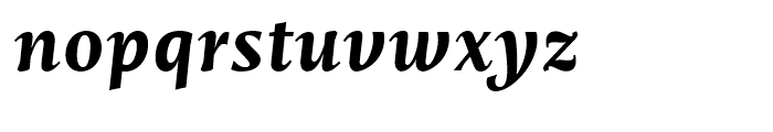 Mastro Caption Bold Italic Font LOWERCASE