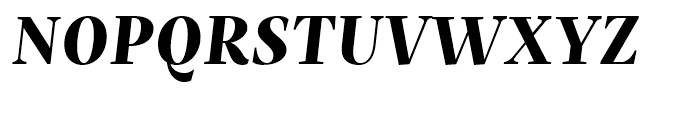 Mastro SubHead Extra Bold Italic Font UPPERCASE