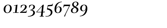 Mastro SubHead Medium Italic Font OTHER CHARS