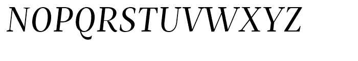 Mastro SubHead Regular Italic Font UPPERCASE