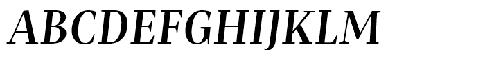 Mastro SubHead Semi Bold Italic Font UPPERCASE