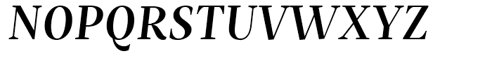 Mastro SubHead Semi Bold Italic Font UPPERCASE