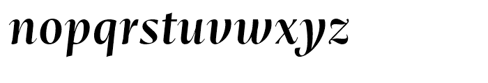 Mastro SubHead Semi Bold Italic Font LOWERCASE
