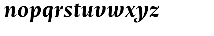 Mastro Text Bold Italic Font LOWERCASE