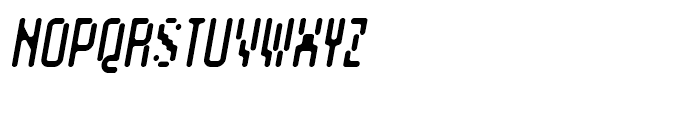 Matica Normal Oblique Font UPPERCASE
