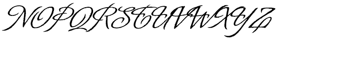 Matogrosso Script Regular Font UPPERCASE