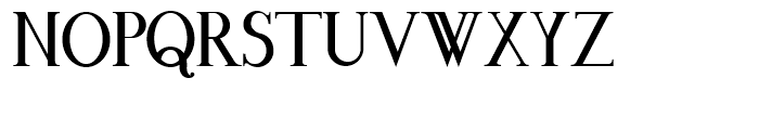 Mawns Serif Regular Font UPPERCASE